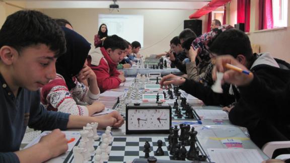Ali Çetinaya Ortaokulu´nda Satranç Turnuvası