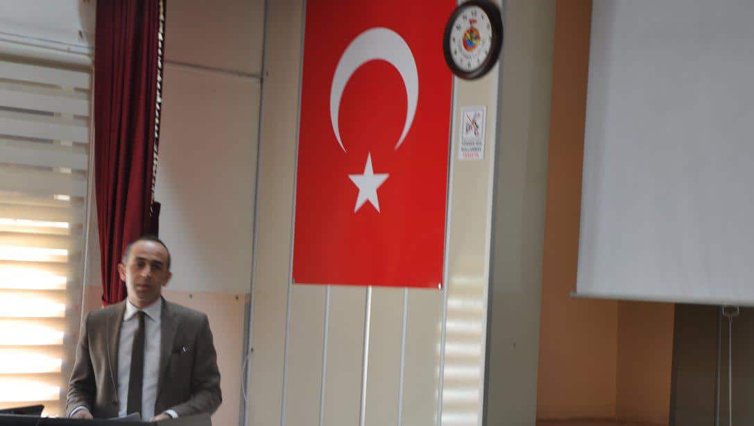 LGS Toplantısı İlçe Milli Eğitim Müdürü Ebubekir BOZKURT Başkanlığında Yapıldı.