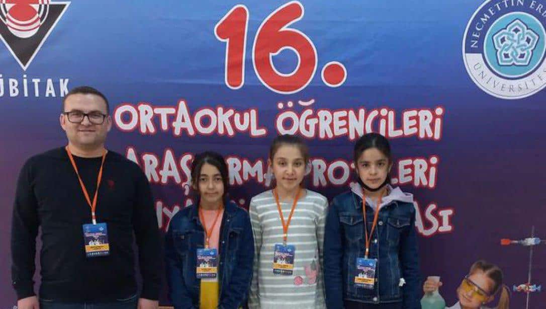 Yaşarlar Zekiye Ana Ortaokulu Öğrencileri Tübitak 2204-B Ortaokul Araştırma Projesi