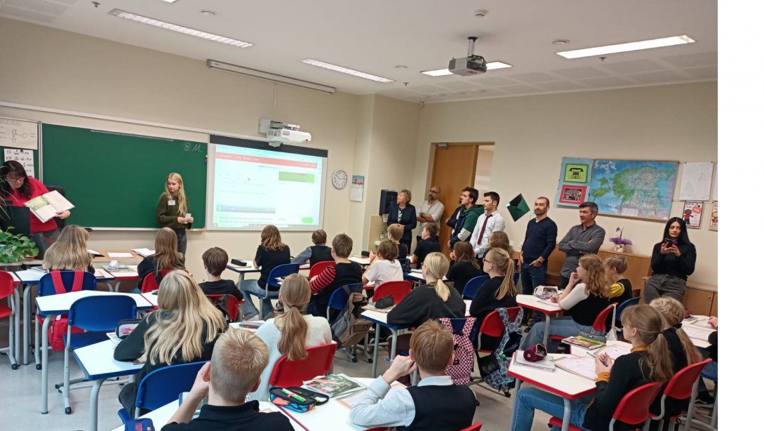 Erasmus+ Okul Eğitimi Akreditasyon Kapsamında İlçemiz Sandıklı Kız A.İ.H.L Fen ve Sosyal Bilimler Proje Okulu Estonya'nın Başkenti Tallin'de OKUL EĞİTİMİ Faaliyetlerine Katılmıştır.