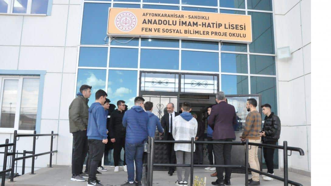 Sandıklı Anadolu İmam Hatip Lisesi Fen ve Sosyal Bilimler Proje Okulu ile Şehit Gökhan Orhan M.T.A.L'ni Ziyaret Ettik.