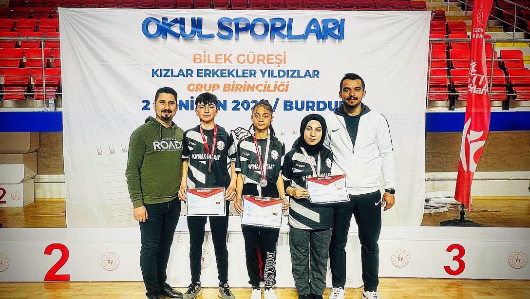 İlçemiz Akharım Atatürk Ortaokulu Türkiye Şampiyonasında