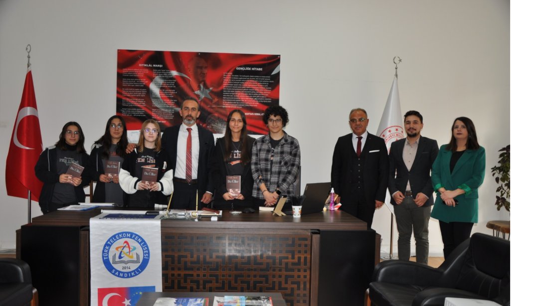 Türk Telekom Fen Lisesi Öğrencilerimiz ve Öğretmenlerimizden İlçe Milli Eğitim Müdürlüğümüze Ziyaret